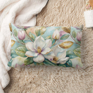 Cojín Lumbar Pattern Elegant Magnolias