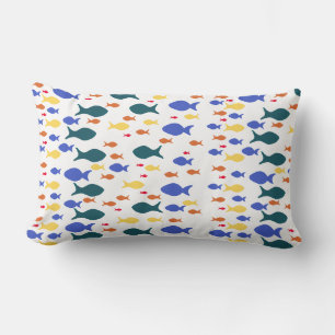Cojín Lumbar Peces Lumbar Pillow