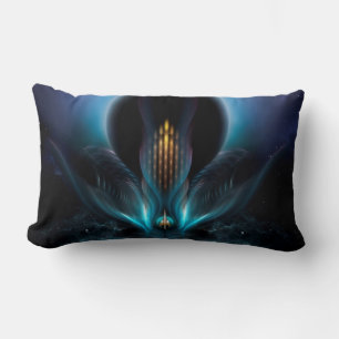 Cojín Lumbar Penapia Arte Fractal Pilar lumbar decorativo