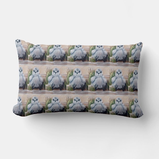 Cojín Lumbar Pequeño Boom Peeps Pillow (Anverso)