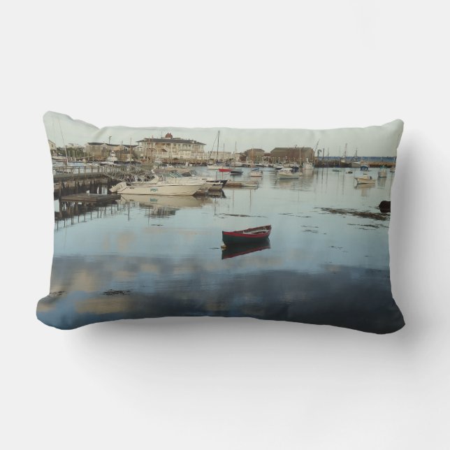 Cojín Lumbar Pequeño Compton, RI - punto de Sakonnet (Anverso)