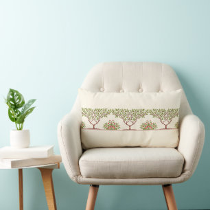 Cojín Lumbar Pequeño Friso de Árbol para William Morris