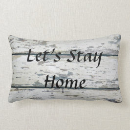 Cojín Lumbar "Permanezcamos el hogar "