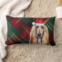 Perro Amante Navidad Afgano Festejo Plaid