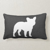 Perro de Frenchie de la silueta del bulldog