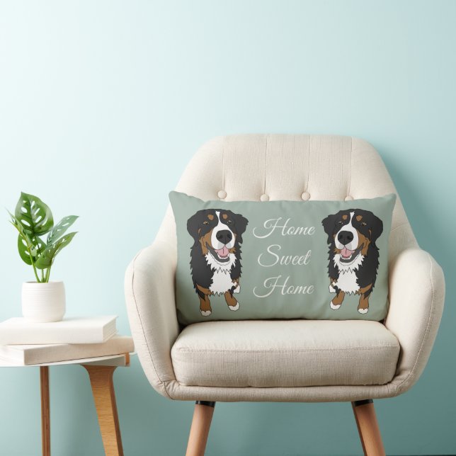 Cojín Lumbar Perro de montaña de Bernese (Silla)