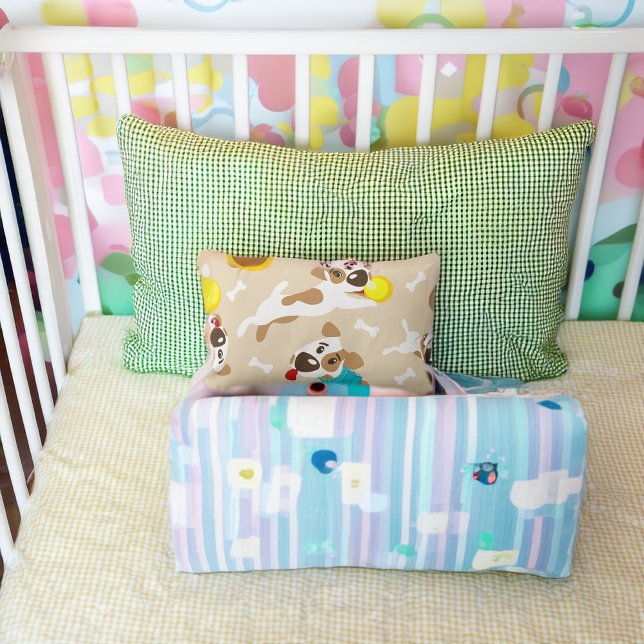 Cojín Lumbar Perro juguetón (Great gift for the baby!)