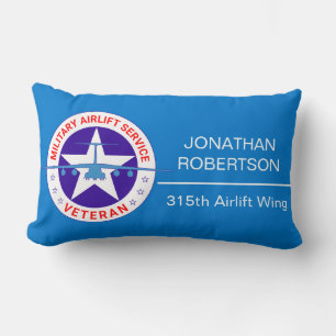 Cojín Lumbar Personalizable de Veteranos del Servicio de Transp
