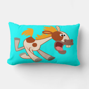 Cojín Lumbar Personalizado animado Pinto Caballo Lumbar Pillow