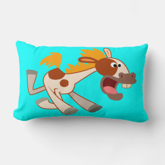 Cojín Lumbar Personalizado animado Pinto Caballo Lumbar Pillow