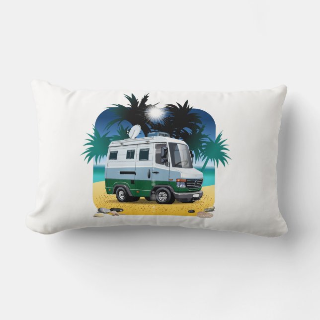Cojín Lumbar Personalizado Camper (Anverso)