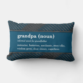 Cojín Lumbar Personalizado de definición de diccionario de abue