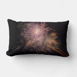 Cojín Lumbar Personalizado de fuegos artificiales lanzar almoha