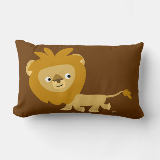 Cojín Lumbar Personalizado lindo caminando León Pillow