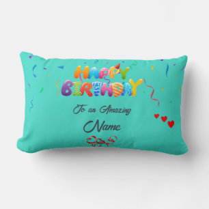 Cojín Lumbar Personalizado Lumbar Pillow - Perfecto regalo de c