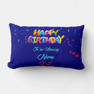 Cojín Lumbar Personalizado Lumbar Pillow - Perfecto regalo de c