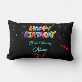 Cojín Lumbar Personalizado Lumbar Pillow - Perfecto regalo de c
