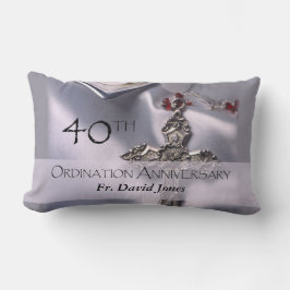 Cojín Lumbar Personalizar, 40° aniversario de la Ordenación Fel