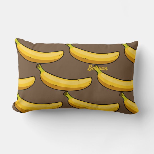 Cojín Lumbar Personalizar Banana (Anverso)
