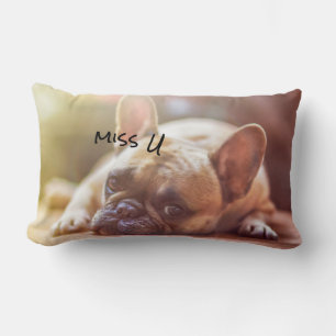 Cojín Lumbar Personalizar Cute Doggy