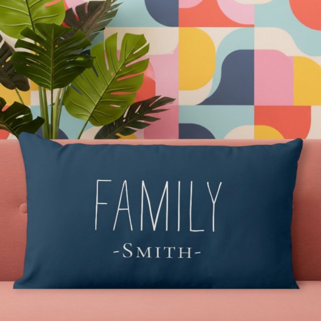 Cojín Lumbar Personalized Blue Lumbar Cushion – Elegant (Subido por el creador)