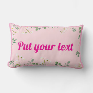 Cojín Lumbar Personalized Throw Pillow for Home and Bedroom