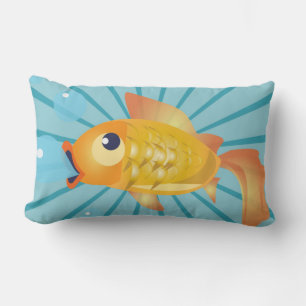 COJÍN LUMBAR PESCADO DE ORO