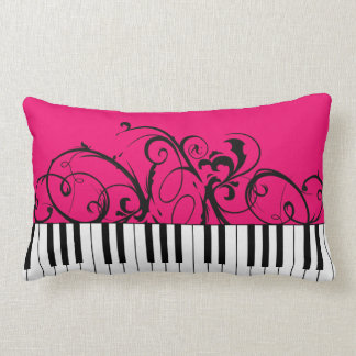 Cojín Lumbar Piano rosado