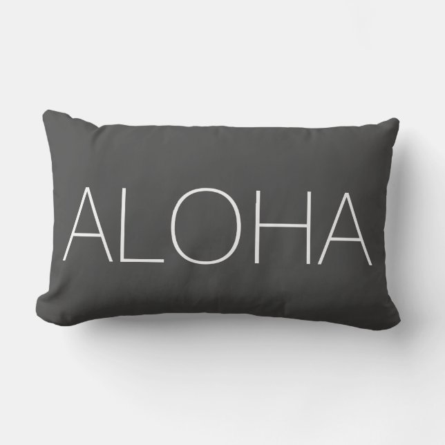 Cojín Lumbar Pilar de Aloha (Anverso)