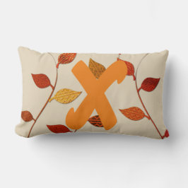 Cojín Lumbar Pilar de hojas decorativas luminosas