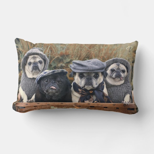 Cojín Lumbar Pilar de la bomba de otoño (Anverso)