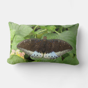 Cojín Lumbar Pilar de mariposa tropical bonito