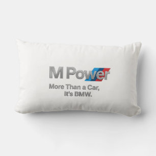 Cojín Lumbar Pilar decorativo de potencia BMW M para entusiasta