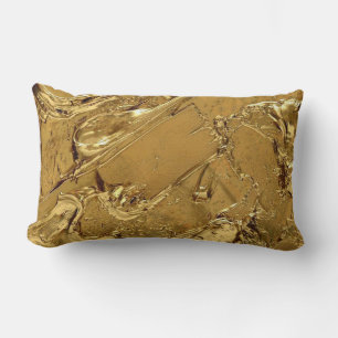 Cojín Lumbar Pilar dorado #1