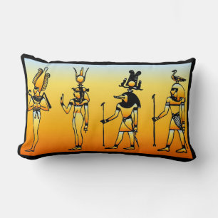 Cojín Lumbar Pilar jeroglífico egipcio