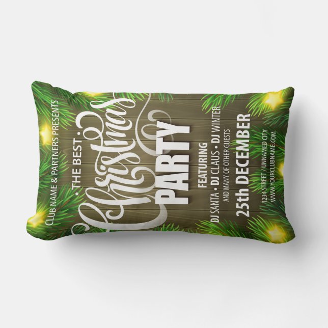 Cojín Lumbar Pilar lumbar de 13" x 21" (Anverso)