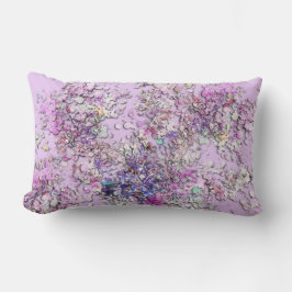 Cojín Lumbar Pilar lumbar de la armonía púrpura