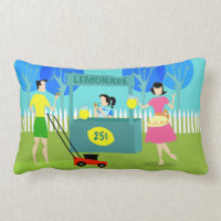 Pilar lumbar de lemonada infantil retro