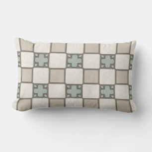 Cojín Lumbar Pilar lumbar del patrón de mosaico