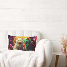 Pilar lumbar gato para los amantes del gato