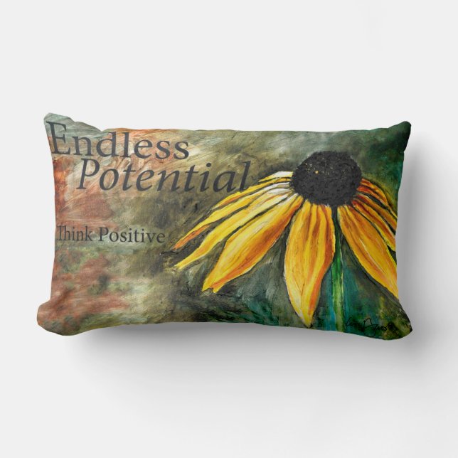 Cojín Lumbar Pilar lumbar inacabable potencial (Anverso)