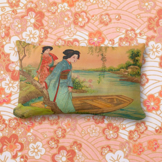 Cojín Lumbar Pilar lumbar japonés a orillas del lago (Subido por el creador)