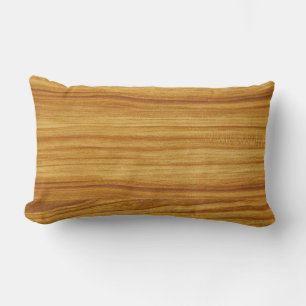 Cojín Lumbar Pilar lumbar lumbar de grano de madera clara
