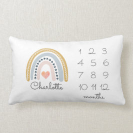 Cojín Lumbar Pilar lumbar lumbar de la guardería Rainbow Milest