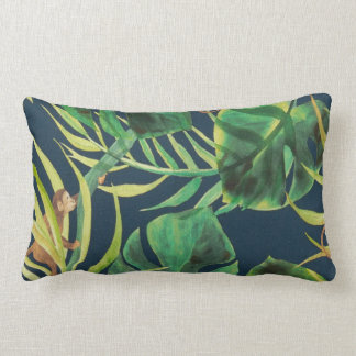 Cojín Lumbar Pilar lumbar lumbar de mono de selva tropical de é