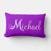 Pilar personalizado de Michael Purple Lumbar