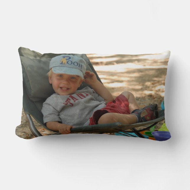 Cojín Lumbar Pilares fotográficos (Anverso)