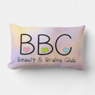 Cojín Lumbar Pillow Club de Belleza y Cerebros