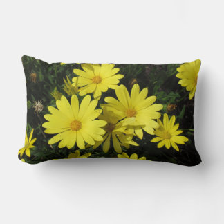 Cojín Lumbar Pillow - Daisies amarillos