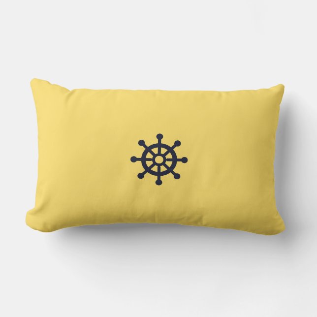 Cojín Lumbar Pillow de capitán en sol (Anverso)